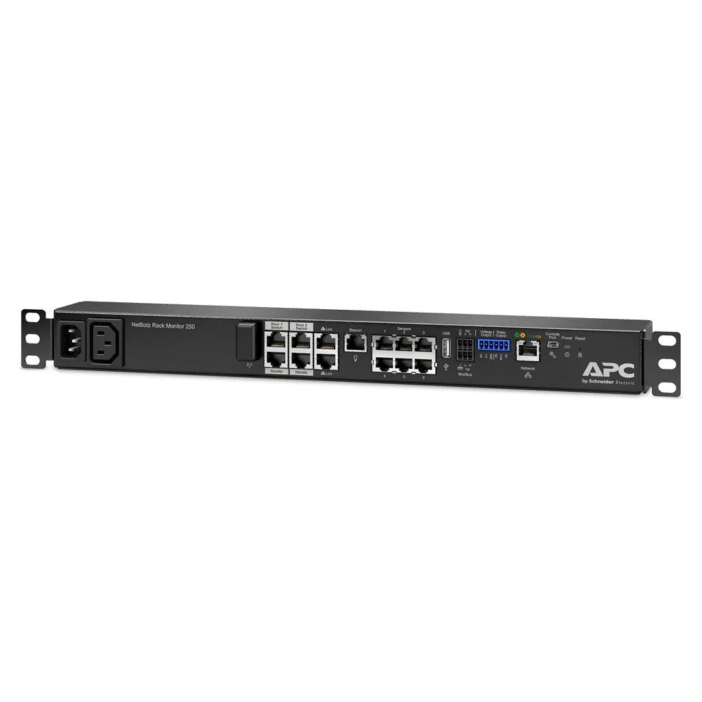 Rack airflow + environmental monitoring