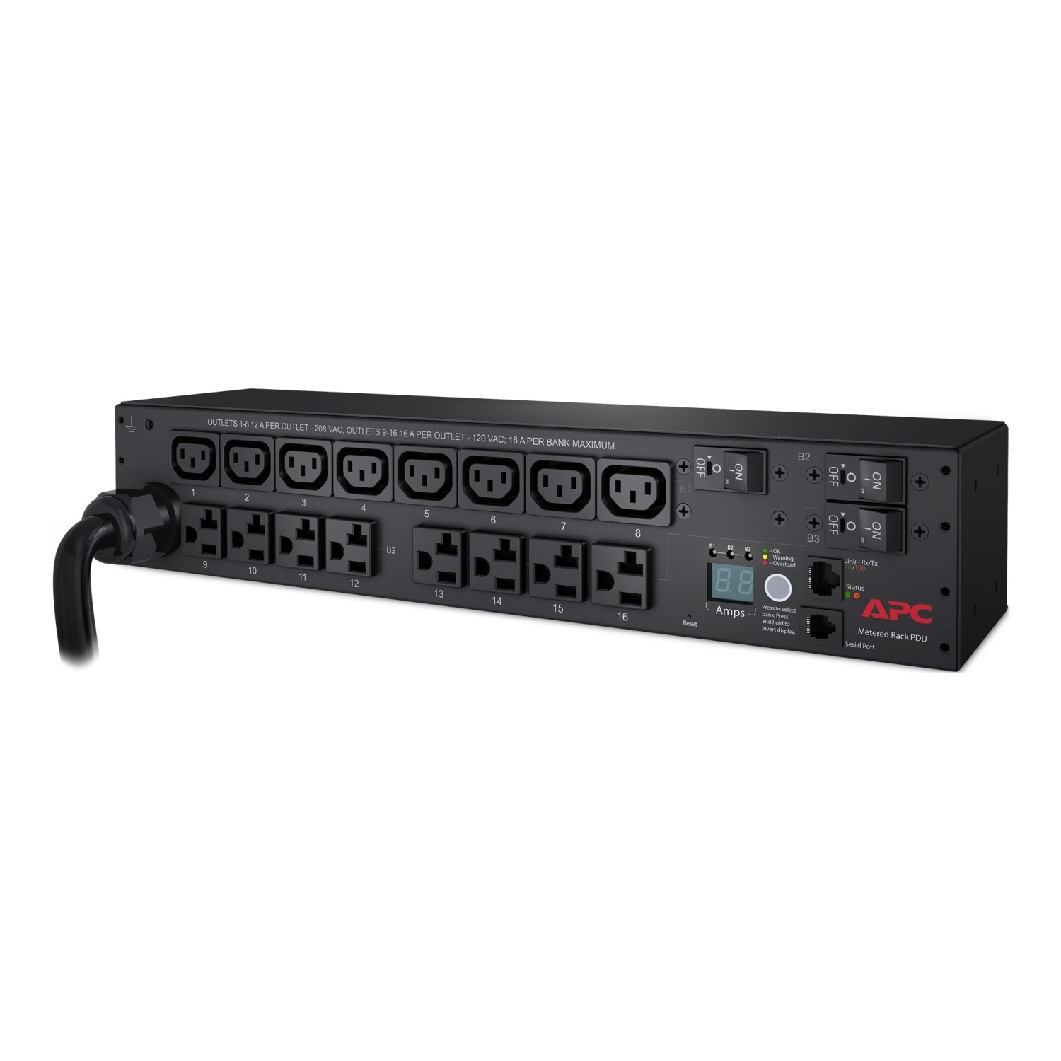 Smart rack PDU 208V 30A